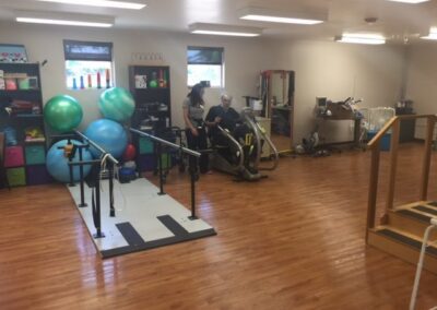 Gym area